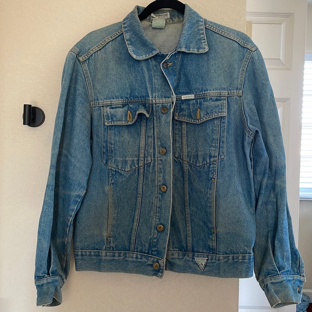 Vintage light washed Jean Jacket